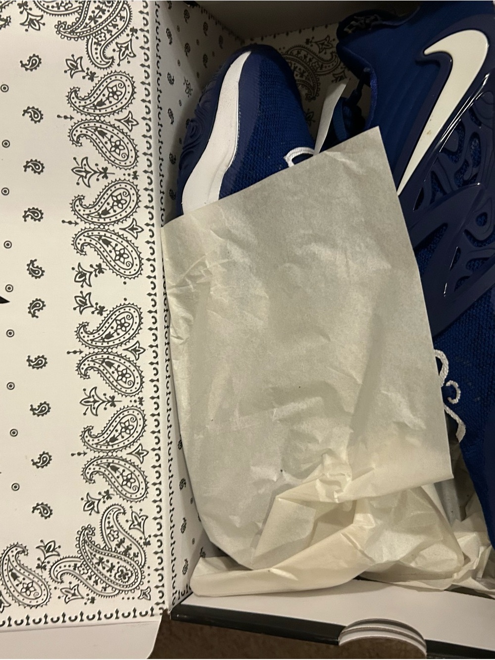 Nike Men's Athletic Shoes in Royal Blue and White Brand New